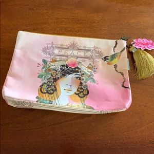 Papaya! “Peace” Large Pouch NWT